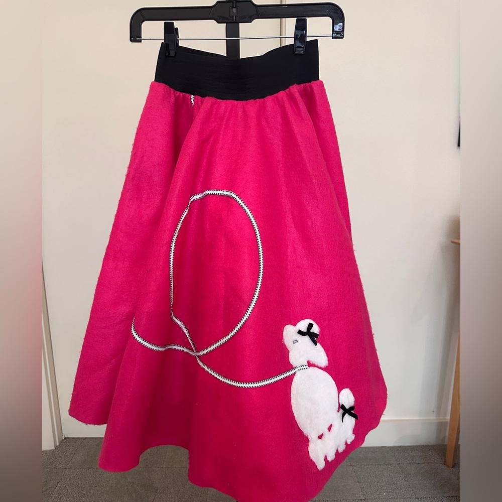 Pink Poodle skirt size 12